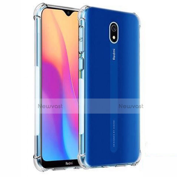 Ultra-thin Transparent TPU Soft Case T06 for Xiaomi Redmi 8A Clear