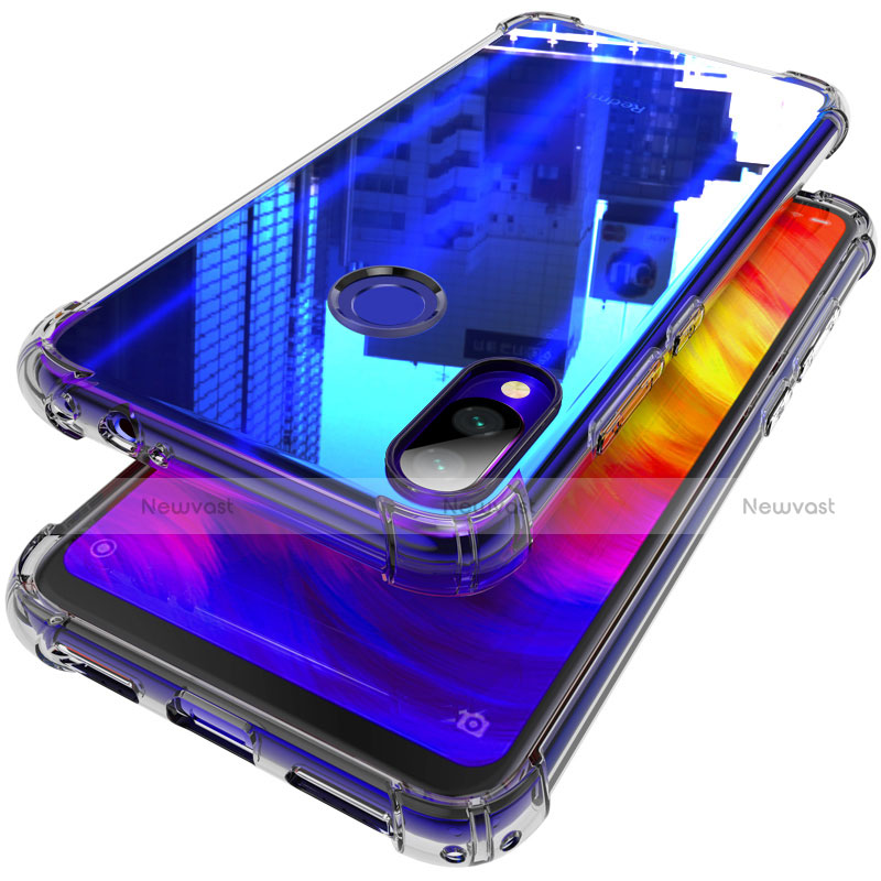 Ultra-thin Transparent TPU Soft Case T06 for Xiaomi Redmi Note 7 Clear