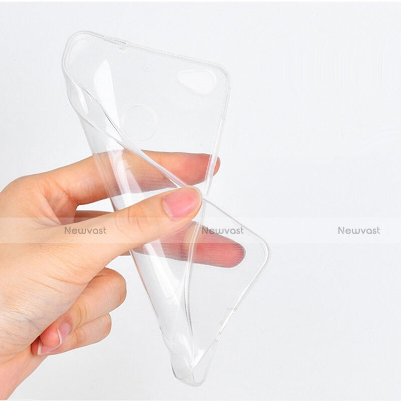 Ultra-thin Transparent TPU Soft Case T06 for Xiaomi Redmi Y1 Clear