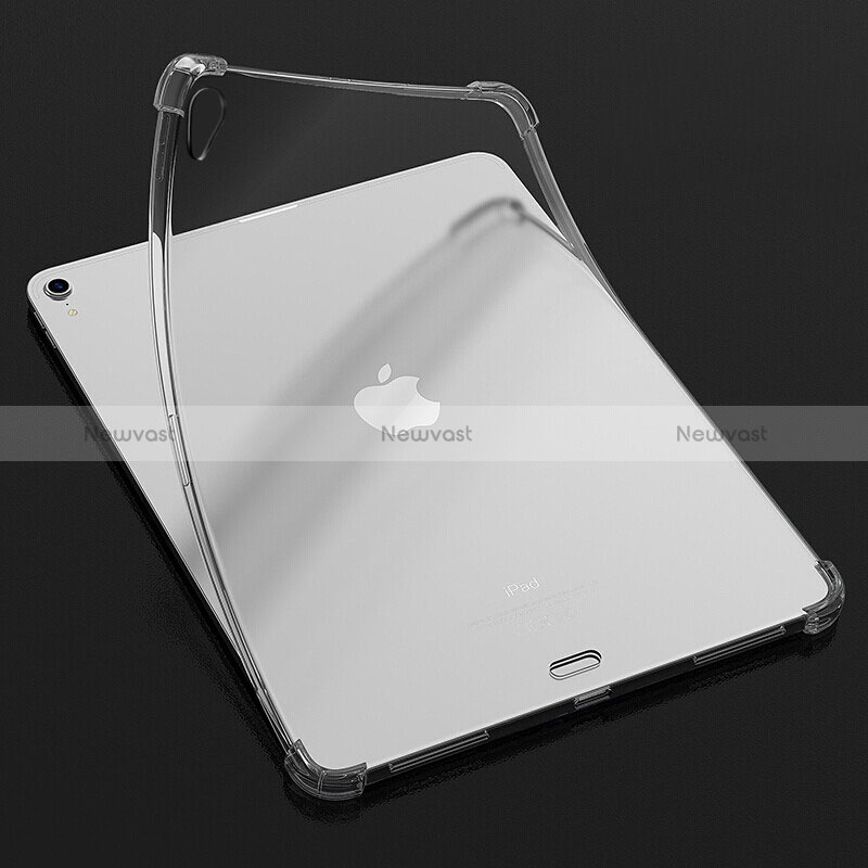 Ultra-thin Transparent TPU Soft Case T07 for Apple iPad Air 4 10.9 (2020) Clear