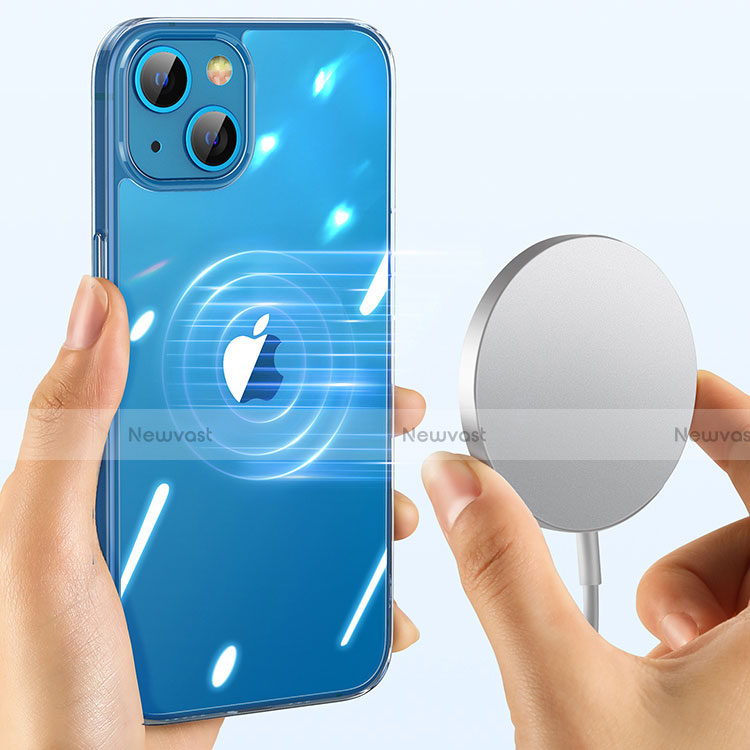 Ultra-thin Transparent TPU Soft Case T07 for Apple iPhone 13 Mini Clear
