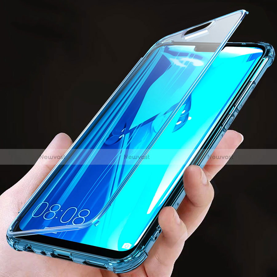Ultra-thin Transparent TPU Soft Case T07 for Huawei Enjoy 9 Plus Sky Blue