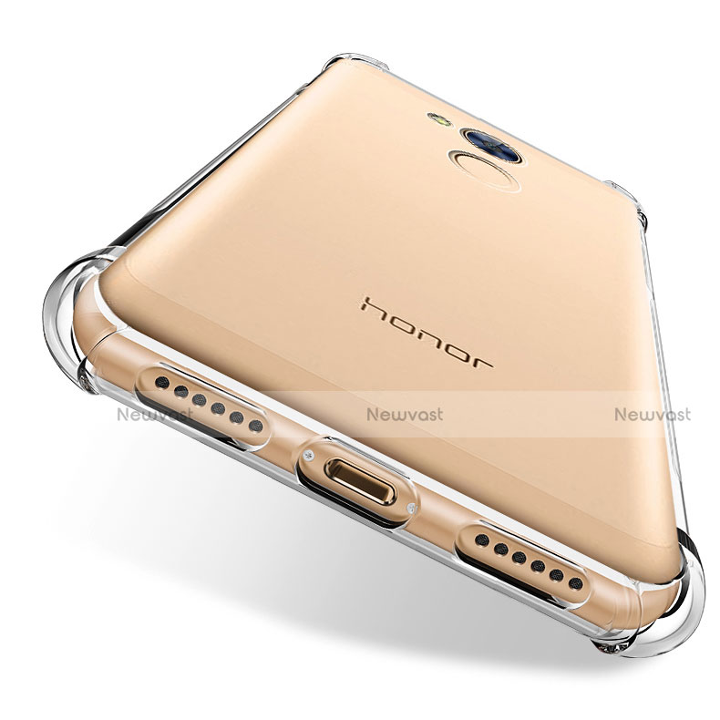 Ultra-thin Transparent TPU Soft Case T07 for Huawei Honor 6A Clear