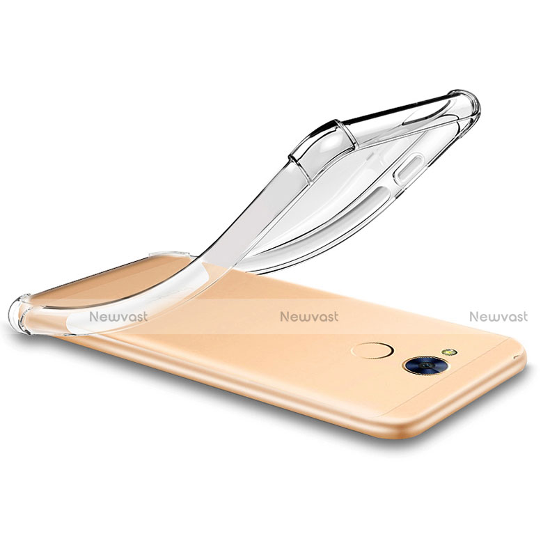 Ultra-thin Transparent TPU Soft Case T07 for Huawei Honor 6A Clear