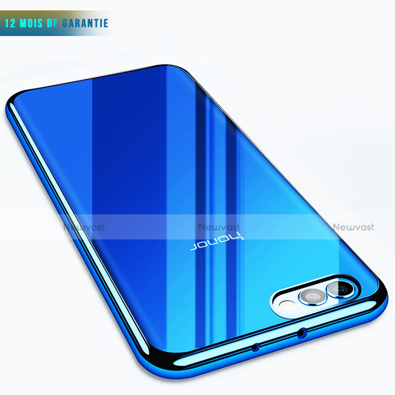 Ultra-thin Transparent TPU Soft Case T07 for Huawei Honor View 10 Blue