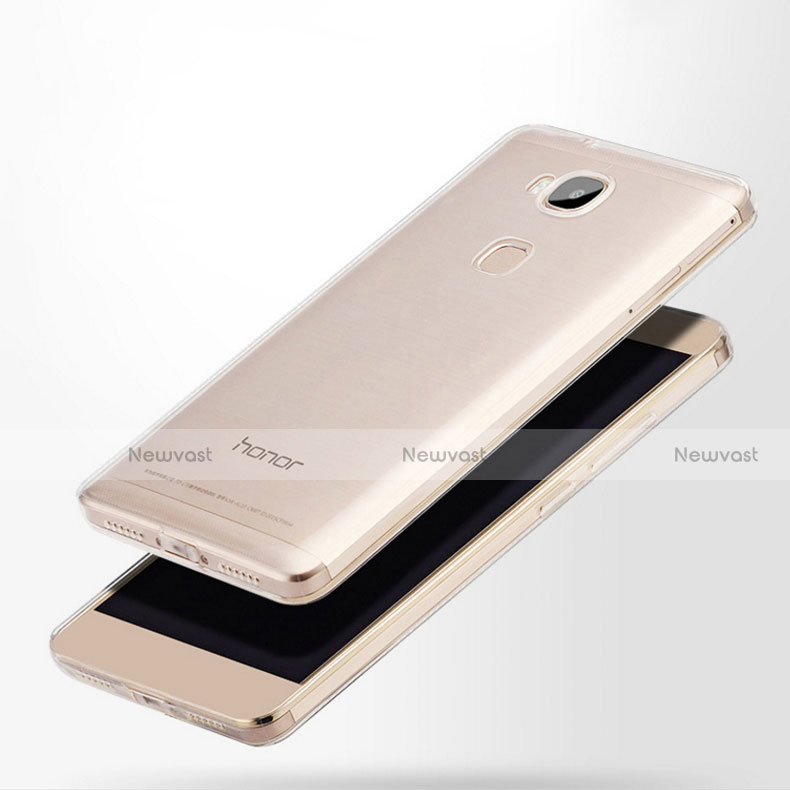 Ultra-thin Transparent TPU Soft Case T07 for Huawei Honor X5 Clear