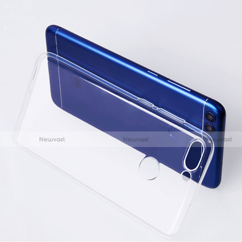 Ultra-thin Transparent TPU Soft Case T07 for Huawei P Smart Clear