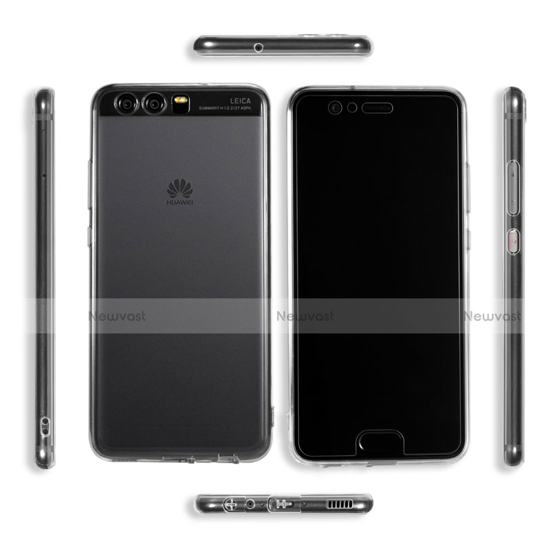 Ultra-thin Transparent TPU Soft Case T07 for Huawei P10 Plus Clear