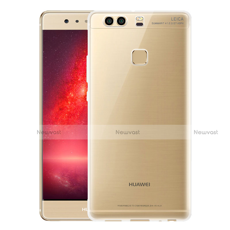 Ultra-thin Transparent TPU Soft Case T07 for Huawei P9 Plus Clear
