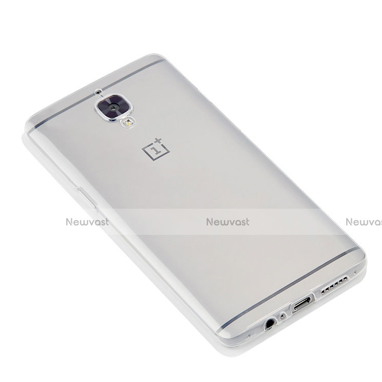 Ultra-thin Transparent TPU Soft Case T07 for OnePlus 3T Clear