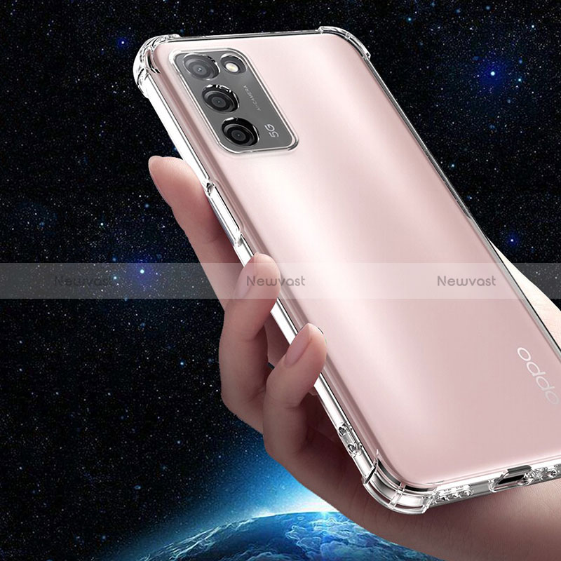 Ultra-thin Transparent TPU Soft Case T07 for Oppo K9S 5G Clear