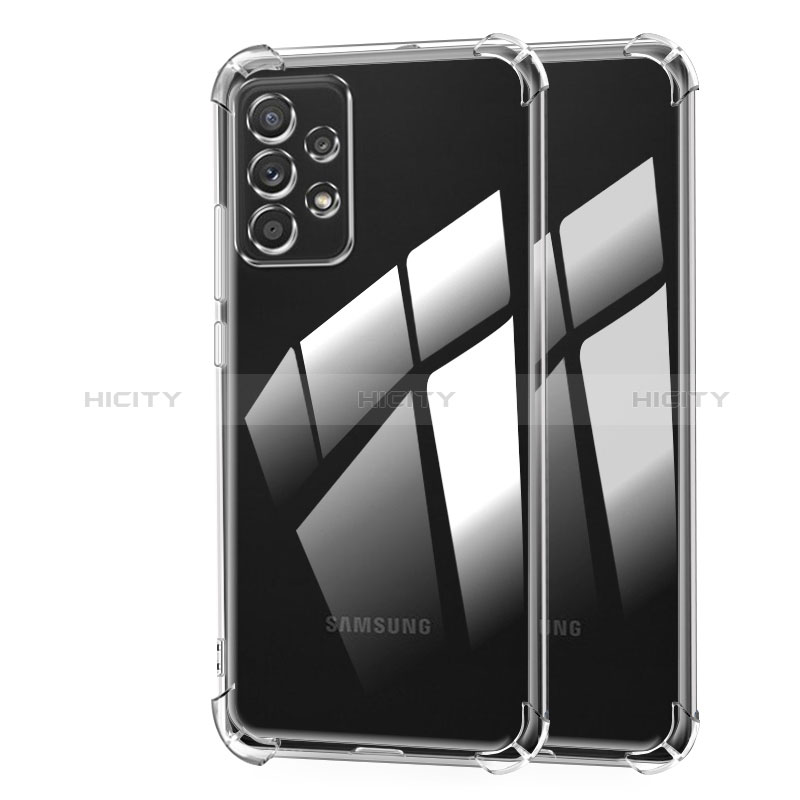 Ultra-thin Transparent TPU Soft Case T07 for Samsung Galaxy A72 5G Clear
