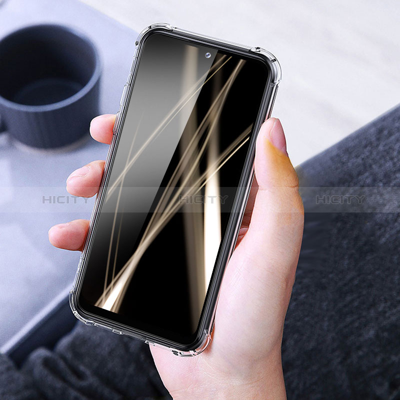 Ultra-thin Transparent TPU Soft Case T07 for Samsung Galaxy A72 5G Clear