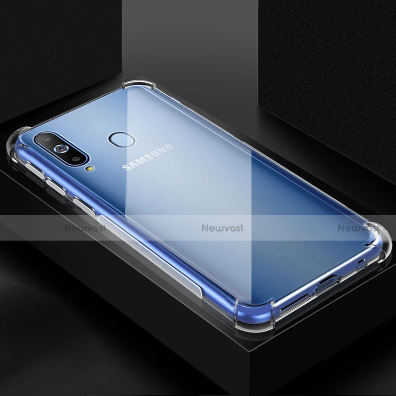 Ultra-thin Transparent TPU Soft Case T07 for Samsung Galaxy A8s SM-G8870 Clear