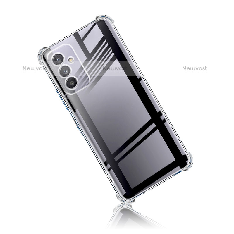 Ultra-thin Transparent TPU Soft Case T07 for Samsung Galaxy M52 5G Clear