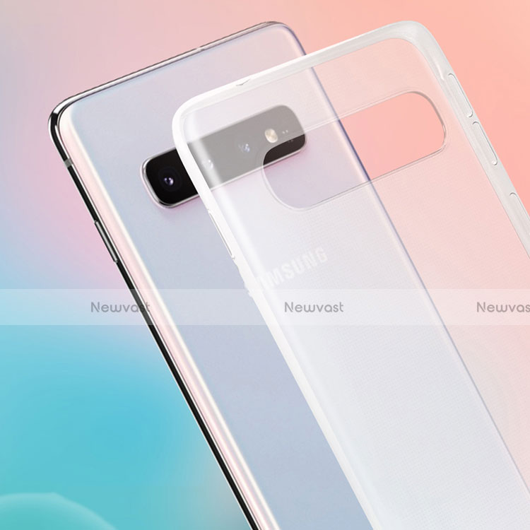 Ultra-thin Transparent TPU Soft Case T07 for Samsung Galaxy S10 Plus Clear