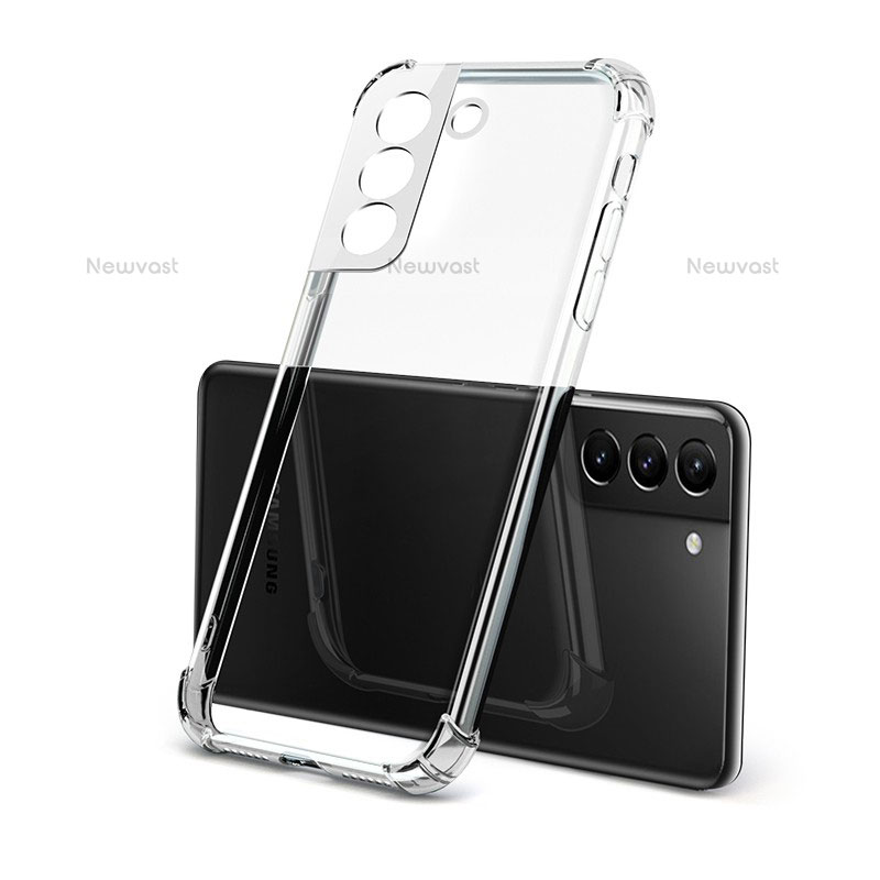 Ultra-thin Transparent TPU Soft Case T07 for Samsung Galaxy S22 Plus 5G Clear