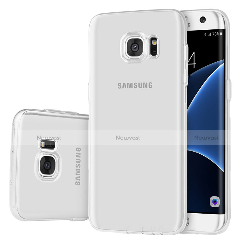 Ultra-thin Transparent TPU Soft Case T07 for Samsung Galaxy S7 Edge G935F Clear