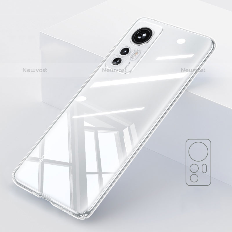 Ultra-thin Transparent TPU Soft Case T07 for Xiaomi Mi 12 Pro 5G Clear