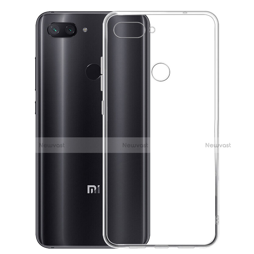 Ultra-thin Transparent TPU Soft Case T07 for Xiaomi Mi 8 Lite Clear