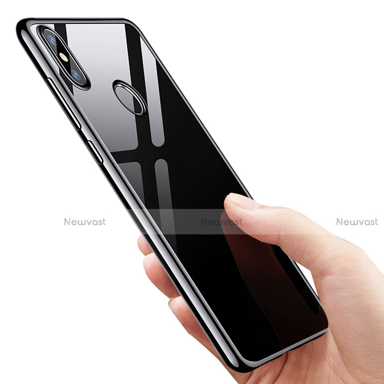 Ultra-thin Transparent TPU Soft Case T07 for Xiaomi Mi 8 SE Black