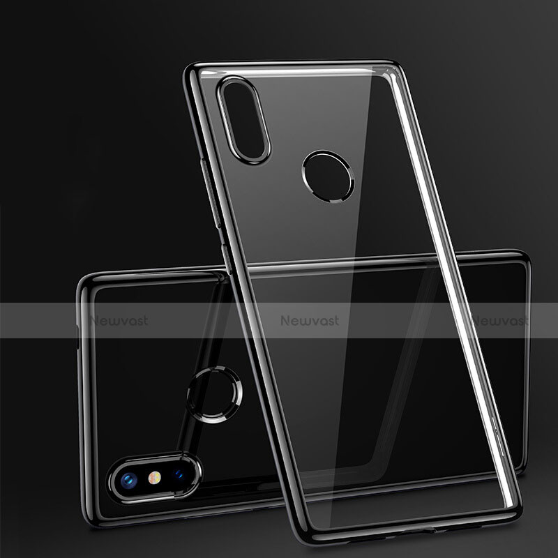 Ultra-thin Transparent TPU Soft Case T07 for Xiaomi Mi 8 SE Black