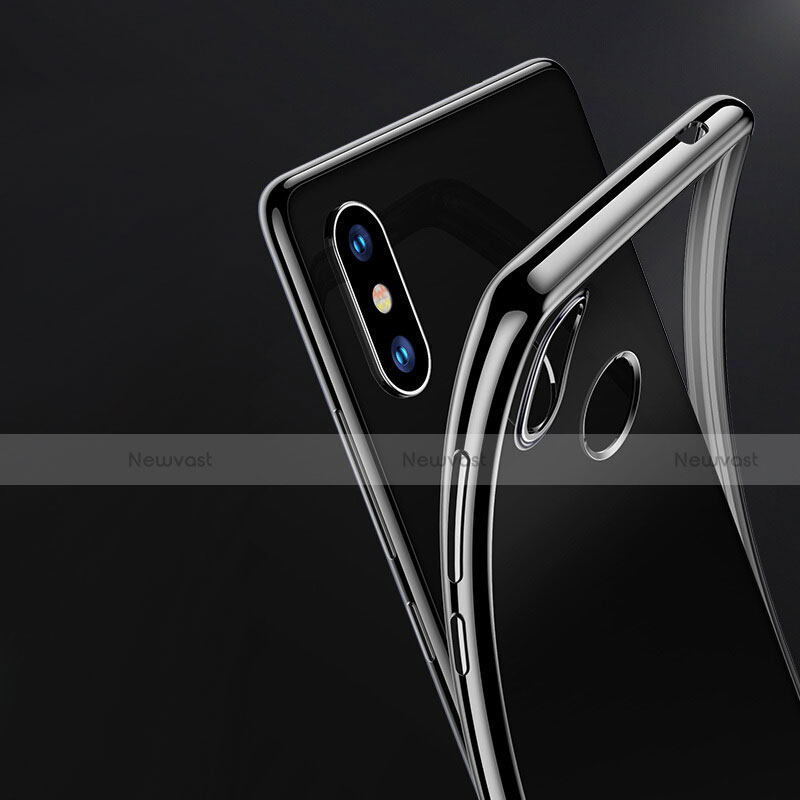 Ultra-thin Transparent TPU Soft Case T07 for Xiaomi Mi 8 SE Black