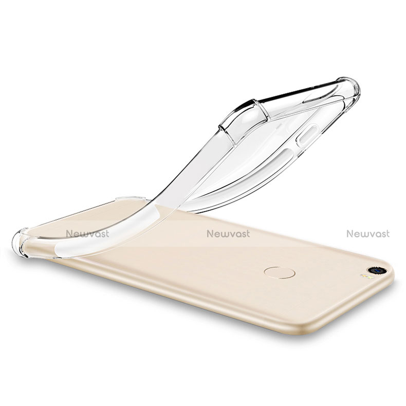 Ultra-thin Transparent TPU Soft Case T07 for Xiaomi Mi Max Clear