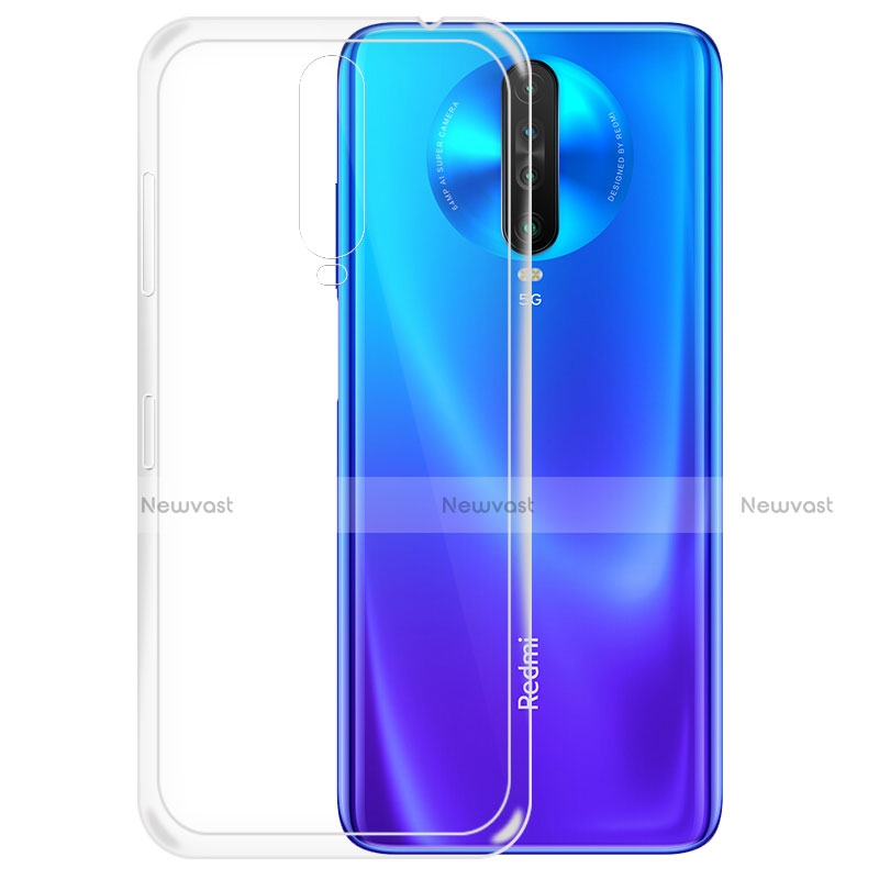 Ultra-thin Transparent TPU Soft Case T07 for Xiaomi Poco X2 Clear