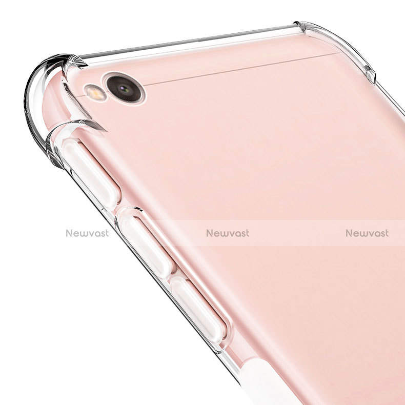 Ultra-thin Transparent TPU Soft Case T07 for Xiaomi Redmi 4A Clear