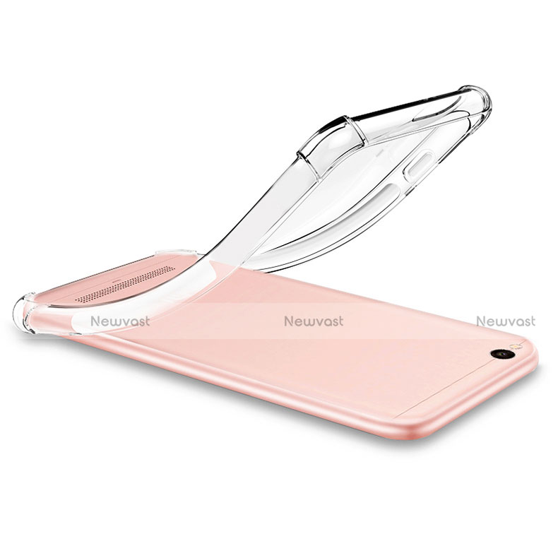 Ultra-thin Transparent TPU Soft Case T07 for Xiaomi Redmi 4A Clear