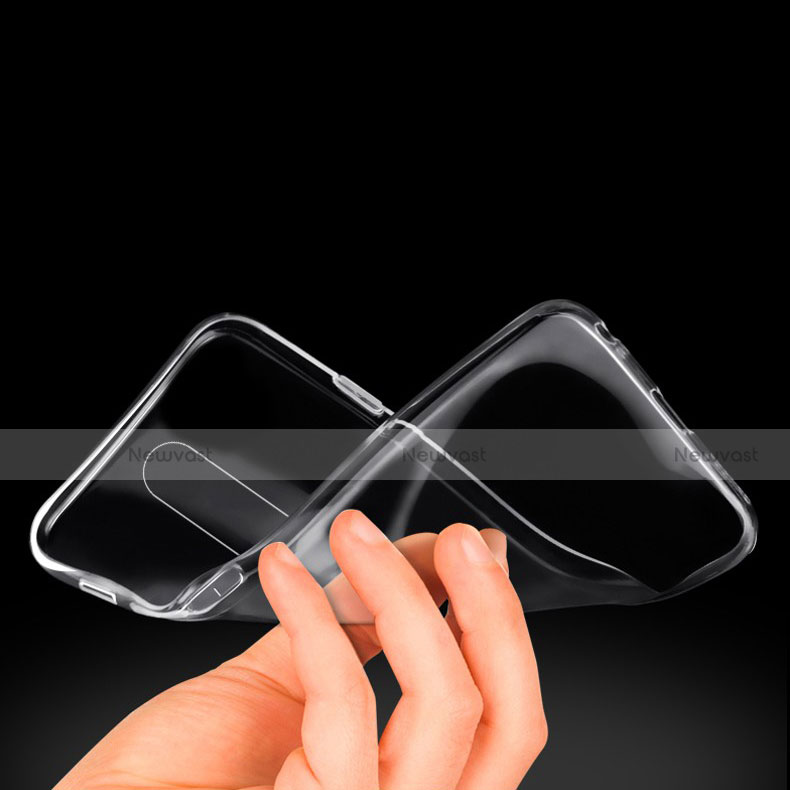 Ultra-thin Transparent TPU Soft Case T07 for Xiaomi Redmi K30 4G Clear