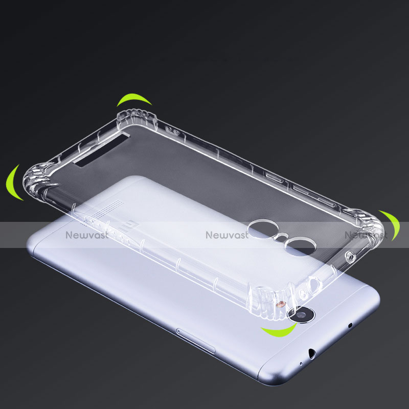 Ultra-thin Transparent TPU Soft Case T07 for Xiaomi Redmi Note 3 Pro Clear