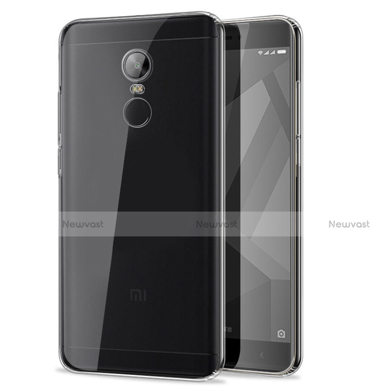 Ultra-thin Transparent TPU Soft Case T07 for Xiaomi Redmi Note 4X High Edition Clear