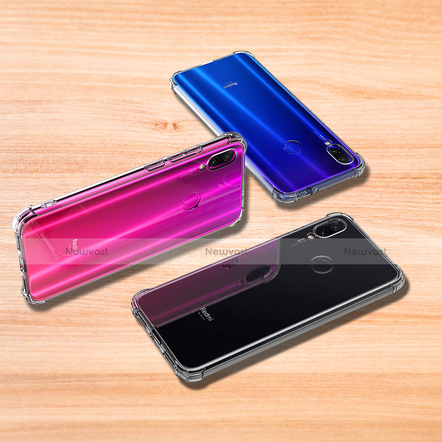 Ultra-thin Transparent TPU Soft Case T07 for Xiaomi Redmi Note 7 Pro Clear
