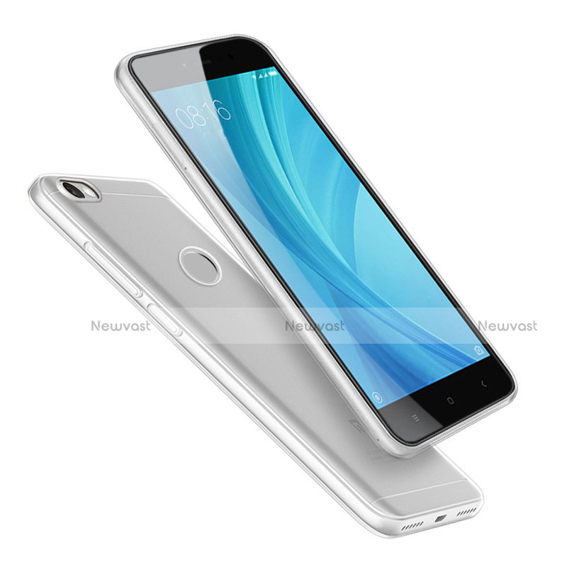Ultra-thin Transparent TPU Soft Case T07 for Xiaomi Redmi Y1 Clear