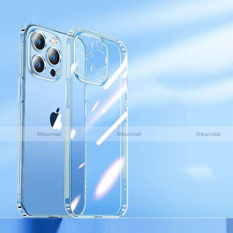 Ultra-thin Transparent TPU Soft Case T08 for Apple iPhone 13 Pro Clear