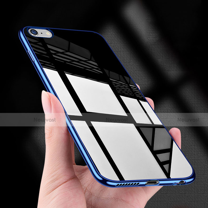 Ultra-thin Transparent TPU Soft Case T08 for Apple iPhone 6S Plus