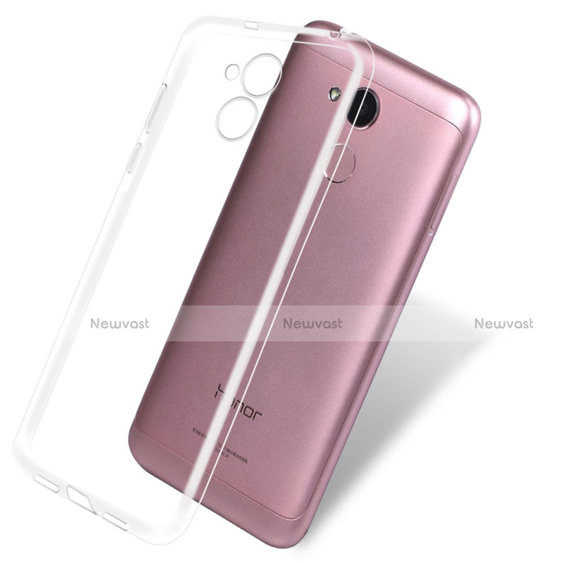 Ultra-thin Transparent TPU Soft Case T08 for Huawei Honor 6A Clear
