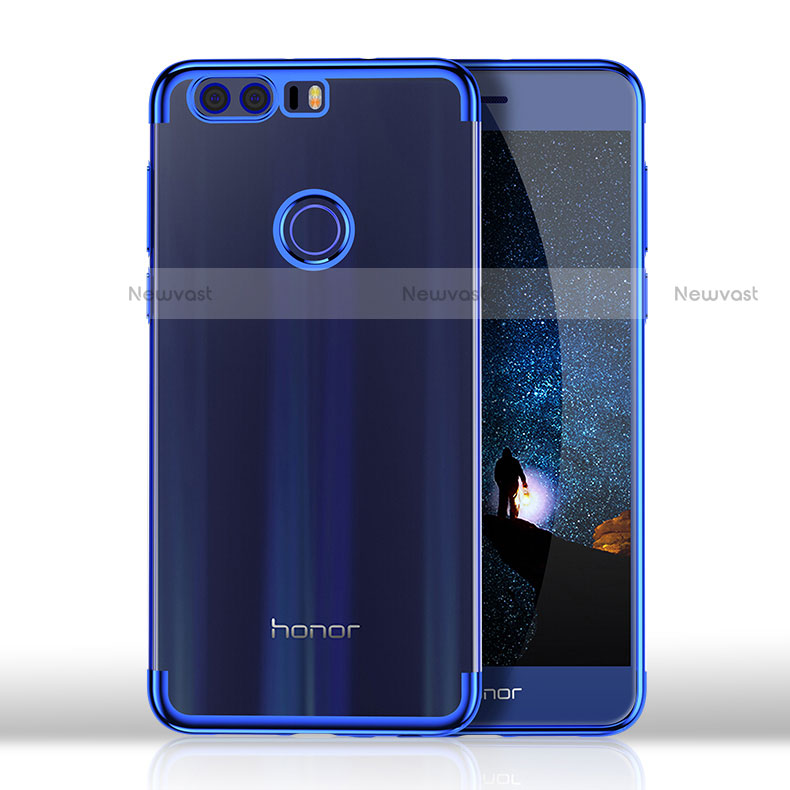 Ultra-thin Transparent TPU Soft Case T08 for Huawei Honor 8 Clear