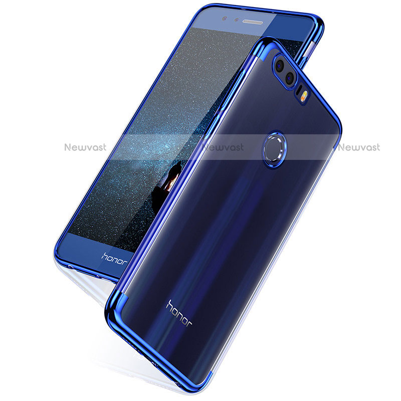 Ultra-thin Transparent TPU Soft Case T08 for Huawei Honor 8 Clear