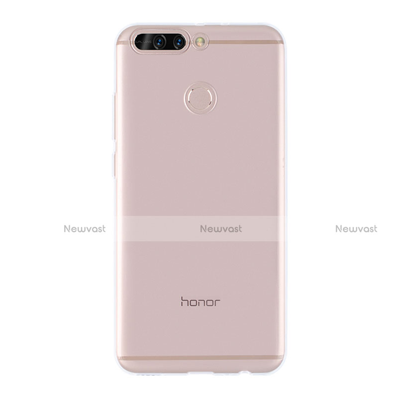 Ultra-thin Transparent TPU Soft Case T08 for Huawei Honor 8 Pro Clear
