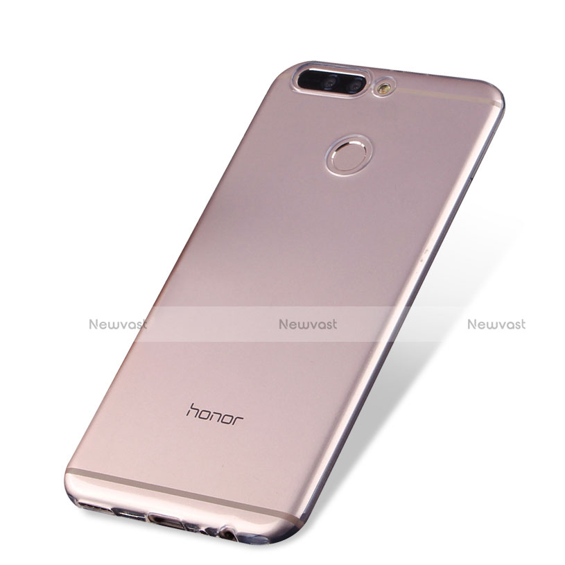Ultra-thin Transparent TPU Soft Case T08 for Huawei Honor 8 Pro Clear