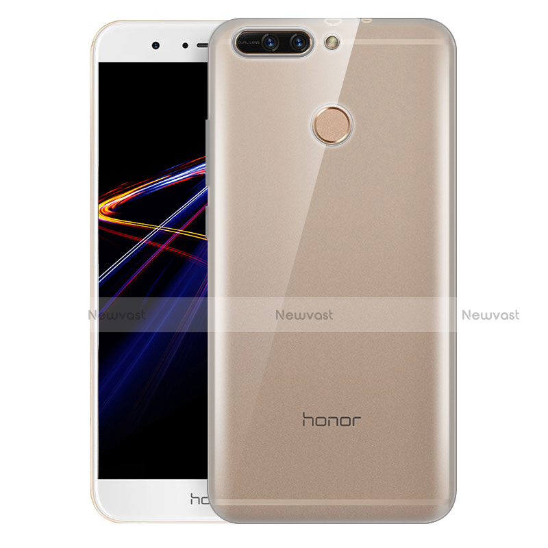 Ultra-thin Transparent TPU Soft Case T08 for Huawei Honor 8 Pro Gray