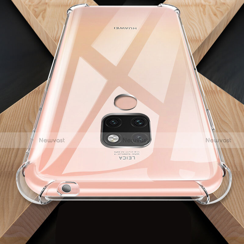 Ultra-thin Transparent TPU Soft Case T08 for Huawei Mate 20 X Clear