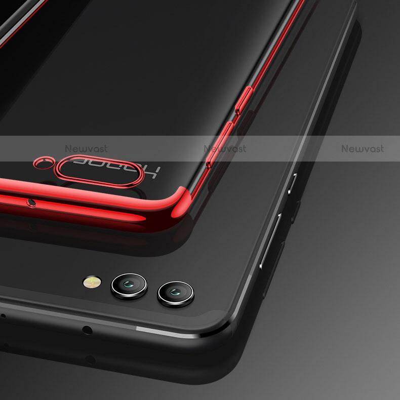 Ultra-thin Transparent TPU Soft Case T08 for Huawei Nova 2S Red