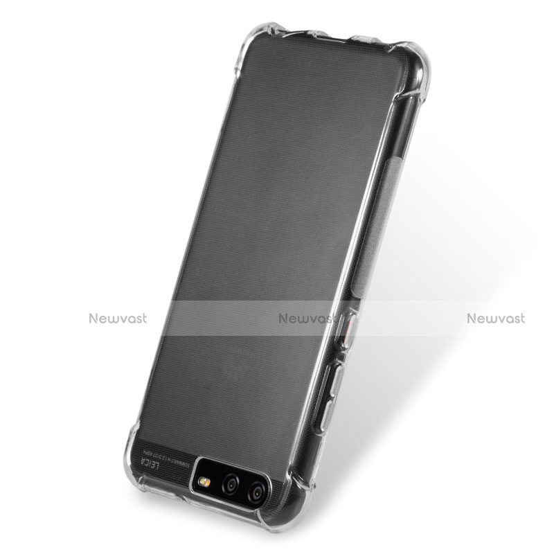 Ultra-thin Transparent TPU Soft Case T08 for Huawei P10 Plus Clear