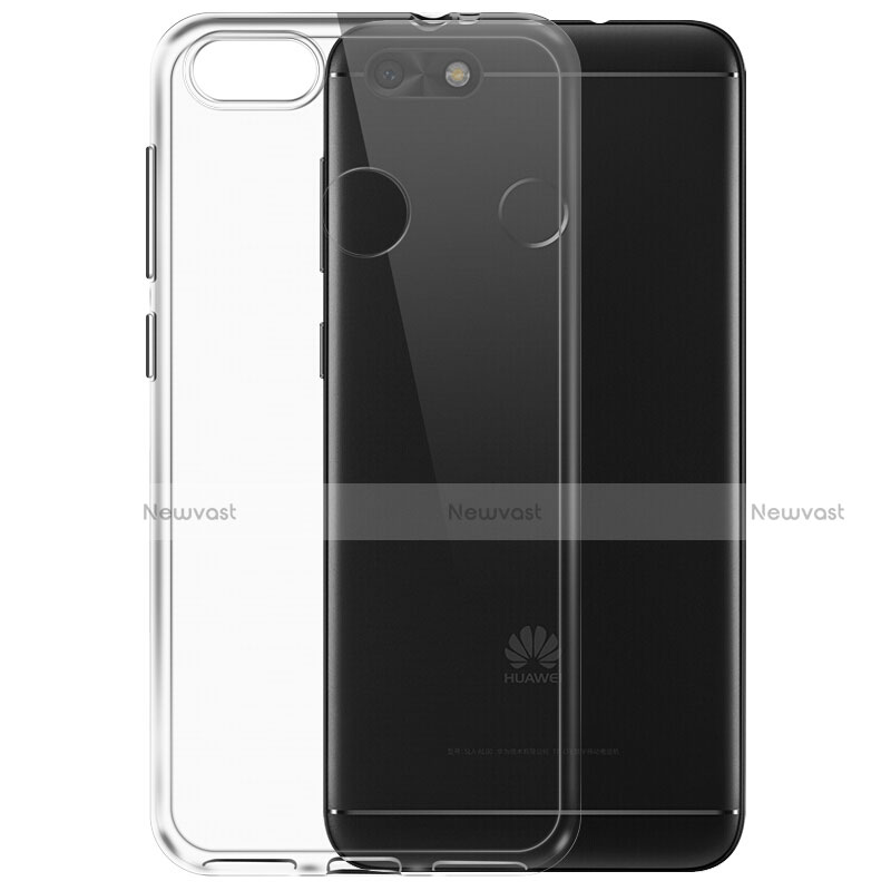 Ultra-thin Transparent TPU Soft Case T08 for Huawei Y6 Pro (2017) Clear