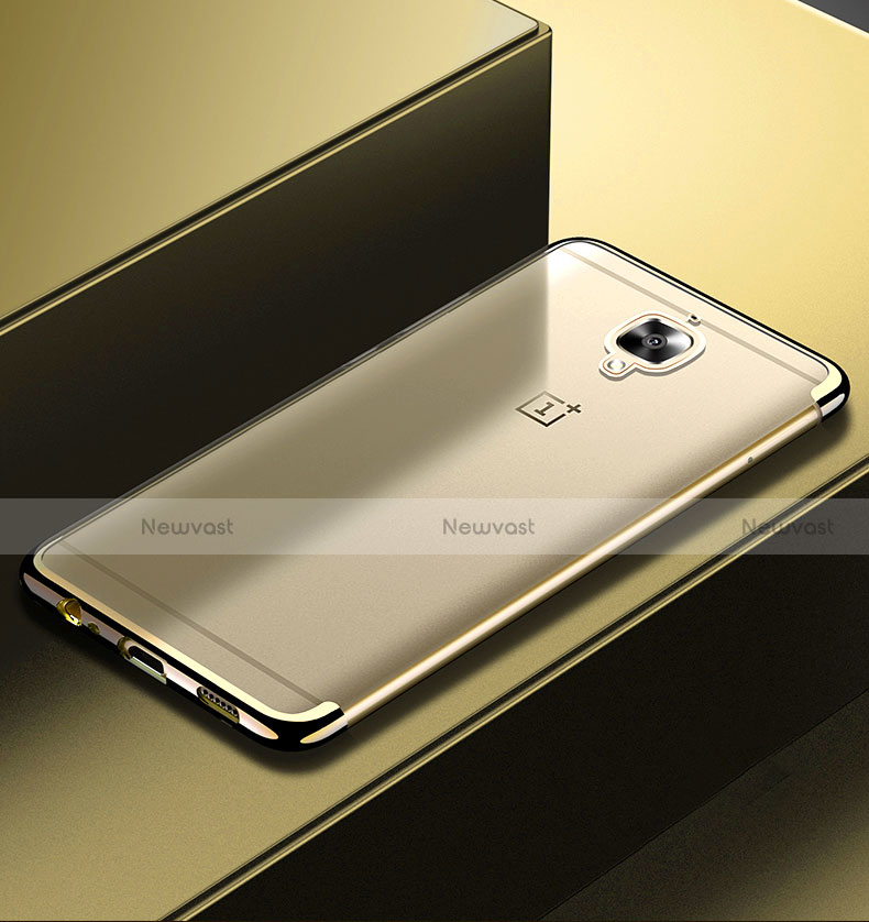 Ultra-thin Transparent TPU Soft Case T08 for OnePlus 3T Clear