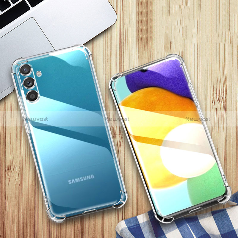 Ultra-thin Transparent TPU Soft Case T08 for Samsung Galaxy A14 5G Clear